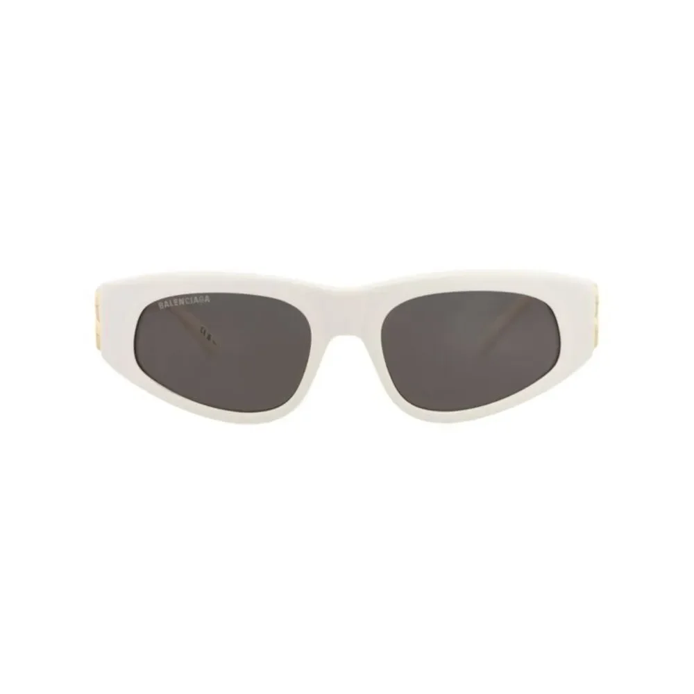 Balenciaga Cat Eye-Frame Recycled Acetate Sunglasses White Womens